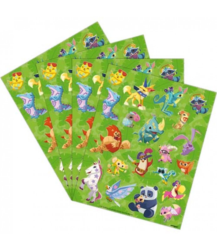Animal Jam Stickers (4 sheets)